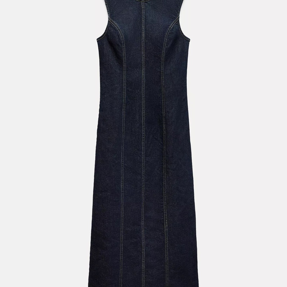 Zara Dark Blue Maxi Dress